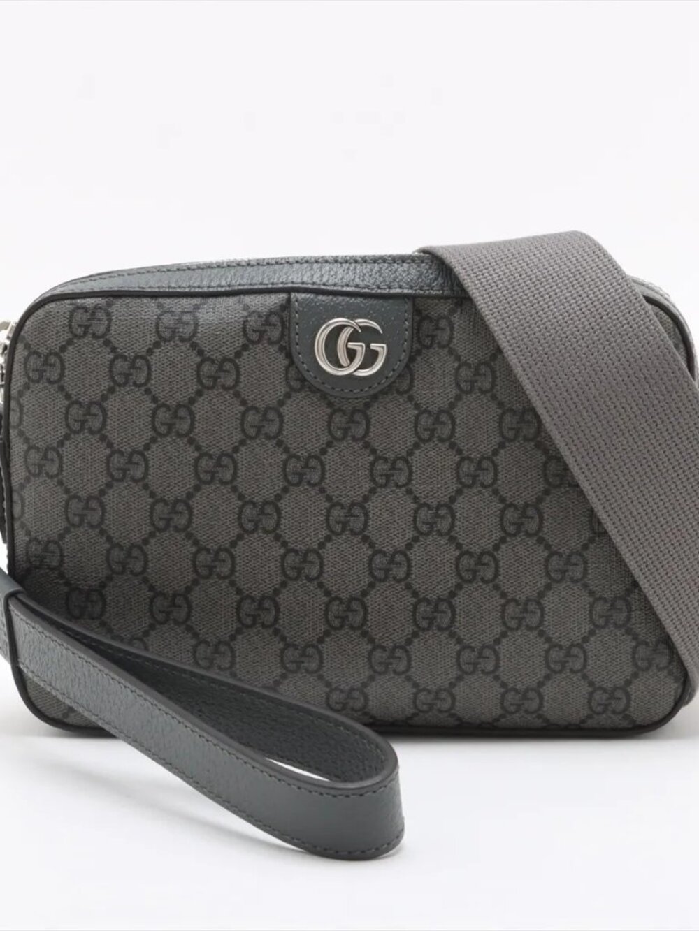 Gucci Ophidia GG Supreme Gray Shoulder Bag 699439